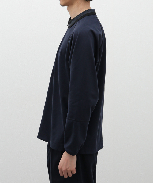 rajabrooke（ラジャブルック） 長袖ポロシャツ MEDIUM ブラック メンズ