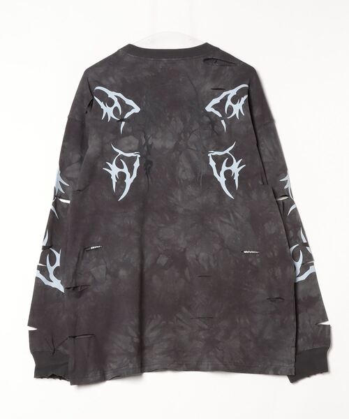 GALFY（ガルフィー） 長袖Tシャツ X-LARGE グレー メンズ : ZOZOTOWN