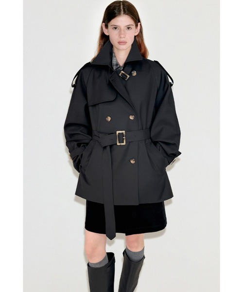 トレンチコート コート ハーフ丈 FD25W088「Fano Studios」「2025AW