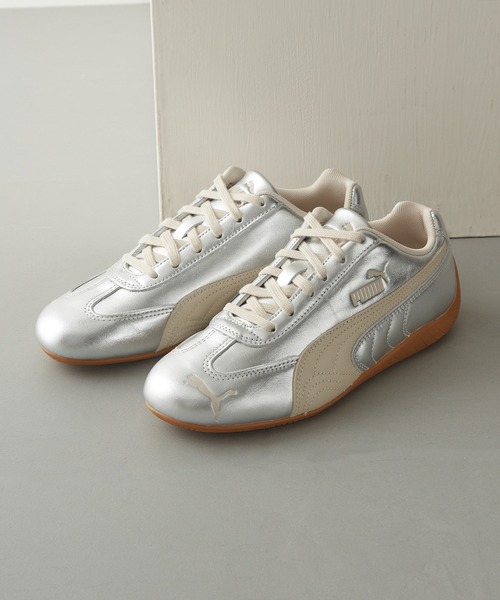 PUMA（プーマ） スニーカー 「PUMA」SPEEDCAT SILVER WNS スピード