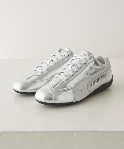 PUMA（プーマ） スニーカー 「PUMA」SPEEDCAT SILVER WNS スピード
