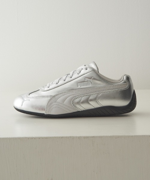PUMA（プーマ） スニーカー 「PUMA」SPEEDCAT SILVER WNS スピード
