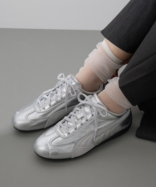 PUMA（プーマ） スニーカー 「PUMA」SPEEDCAT SILVER WNS スピード