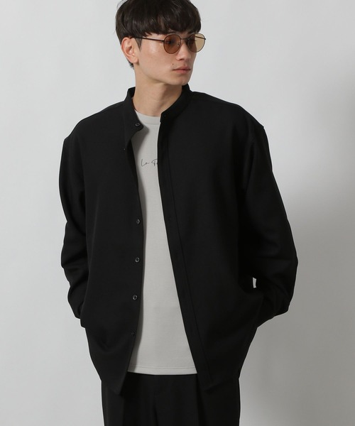 シャツ 「セットアップ」STR/PEバンドカラーシャツ / 592181 メンズ | LAKOLE | 13