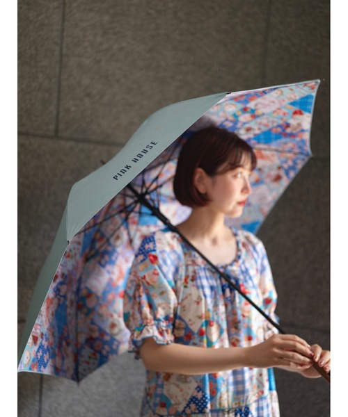 ピンクハウス雨傘未使用 PINK HOUSE（ピンクハウス） 傘 PH Tea Party UMBRELLA レディース