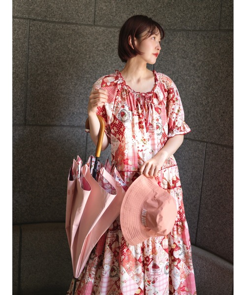 PINK HOUSE（ピンクハウス） 傘 PH Tea Party UMBRELLA レディース