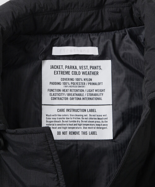 Firsthand（ファーストハンド） ステンカラーコート コート PRIMALOFT