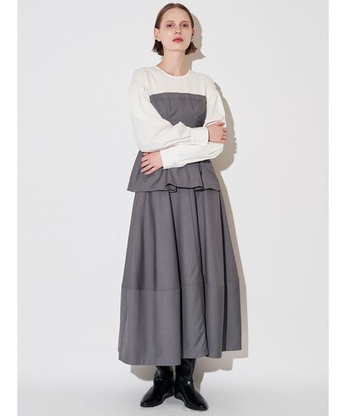 ELENDEEK（エレンディーク） ワンピース ベアレイヤードワンピース