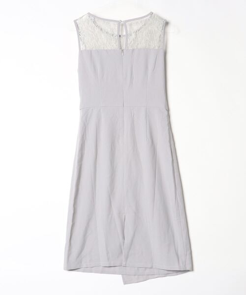 「DRESS STAR」 ノースリーブワンピース M グレー レディース_画像2