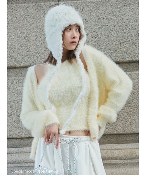 SNIDEL（スナイデル） ニット セーター シャギーアンサンブル