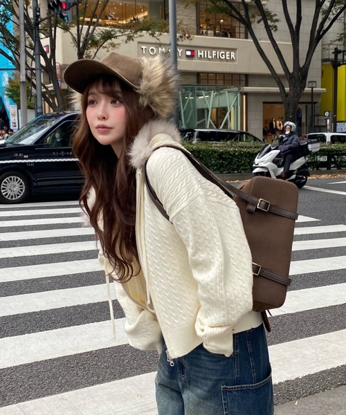 Ray Cassin（レイカズン） パーカー 「WEB限定価格！」ファー付