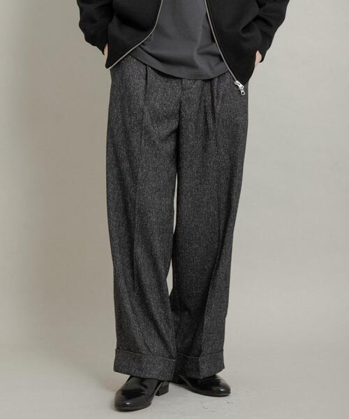 SENSE OF PLACE by URBAN RESEARCH スラックス ネップワイドダブル