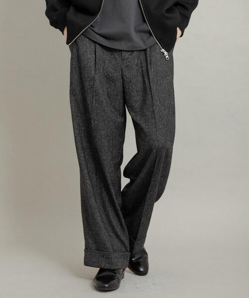 SENSE OF PLACE by URBAN RESEARCH スラックス ネップワイドダブル