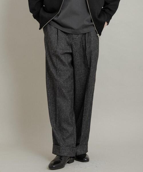 SENSE OF PLACE by URBAN RESEARCH スラックス ネップワイドダブル