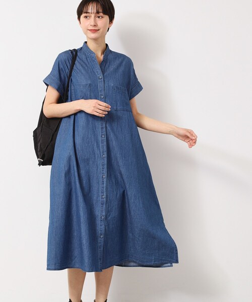 Dessin（デッサン） ノースリーブワンピース 02 ライトブルー