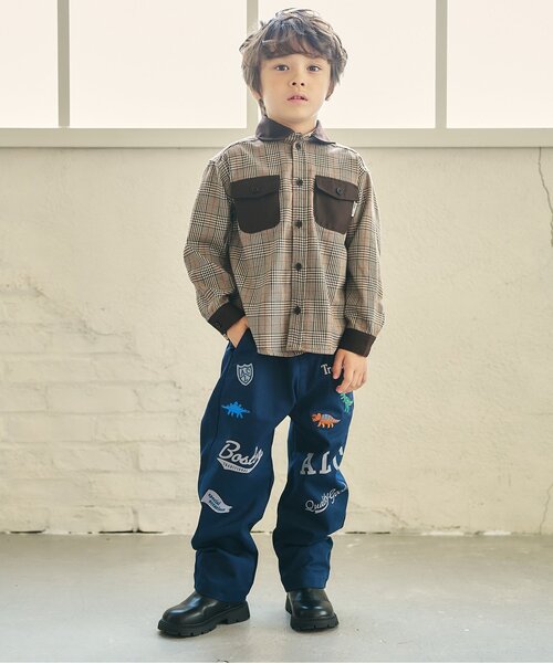 ブラウス シャツ 「リンク」チェックリンクシャツ キッズ 子供服 男の子 女の子 | apres les cours | 05