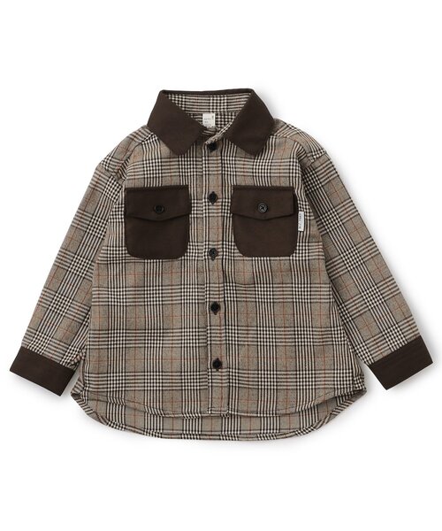 ブラウス シャツ 「リンク」チェックリンクシャツ キッズ 子供服 男の子 女の子 | apres les cours | 03