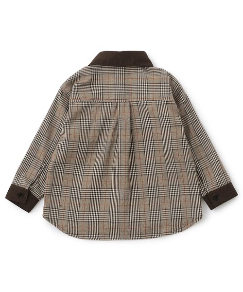 ブラウス シャツ 「リンク」チェックリンクシャツ キッズ 子供服 男の子 女の子 | apres les cours | 04