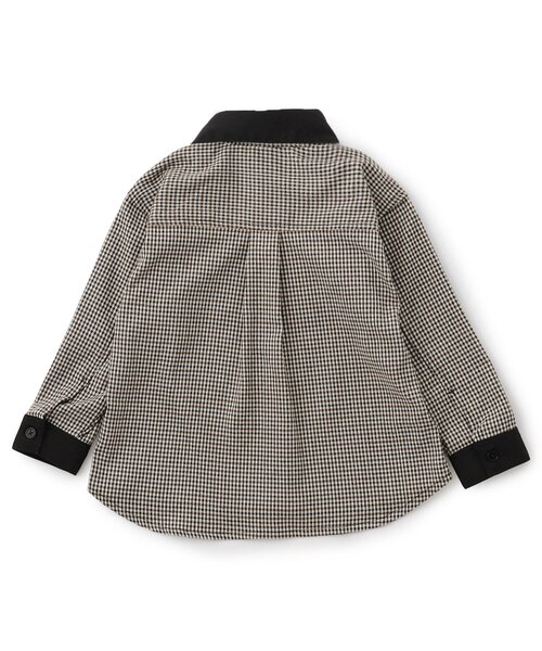 ブラウス シャツ 「リンク」チェックリンクシャツ キッズ 子供服 男の子 女の子 | apres les cours | 11