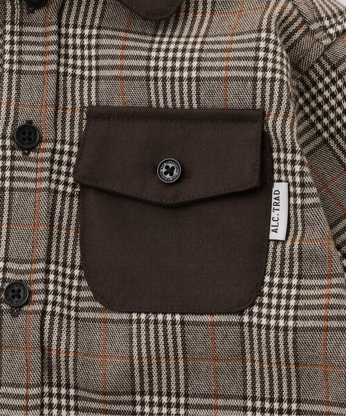 ブラウス シャツ 「リンク」チェックリンクシャツ キッズ 子供服 男の子 女の子 | apres les cours | 17