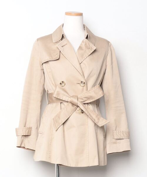 SLOBE IENA（スローブイエナ） ステンカラーコート 36 ベージュ