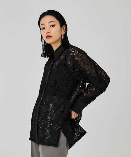 UNITED TOKYO 「UNITED TOKYO」 長袖シャツ FREE ブラック レディース