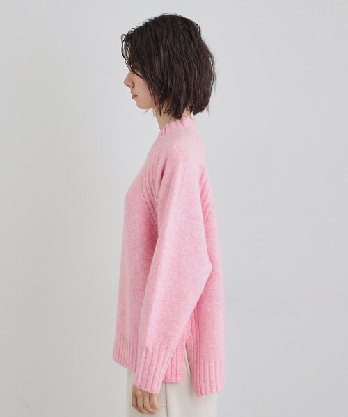 THE SHOP TK ニット セーター ふんわり柔らかきれい色 ウール混