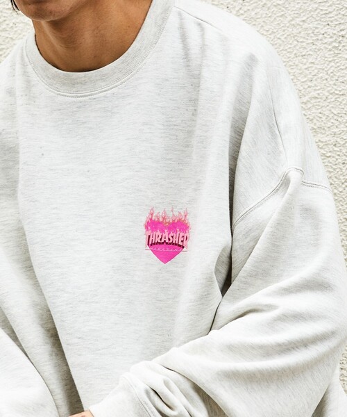 FREAK'S STORE（フリークスストア） 「THRASHER」スウェットカットソー
