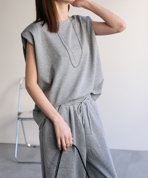 新品未使用】 Firmabs Sサイズ ノースリーブ レギンス セット アップ