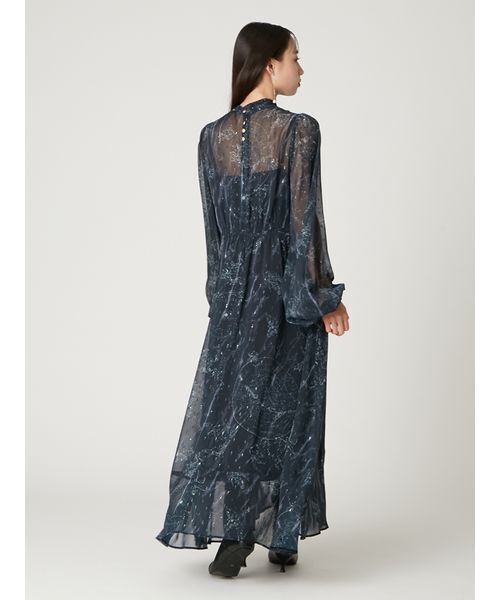 FRAY I.D（フレイ・アイディー） ワンピース ホロスコーププリント