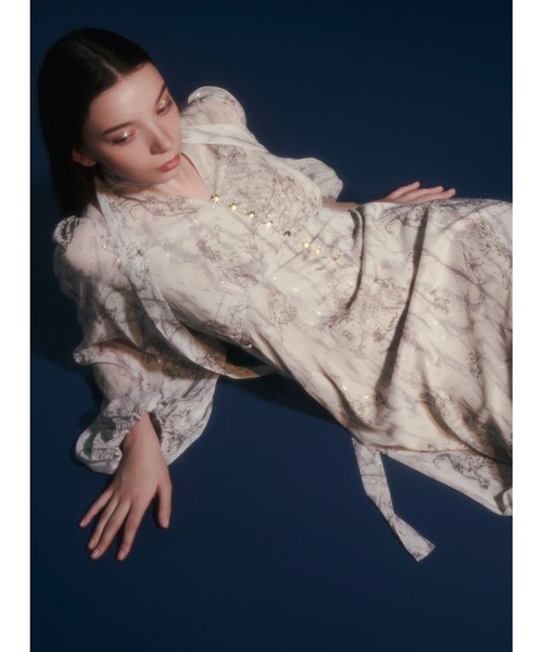 FRAY I.D（フレイ・アイディー） ワンピース ホロスコーププリント