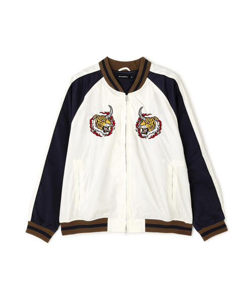 NOT4NERD スカジャン NOT4NERD/ノットフォーナード/Horned Tiger Satin