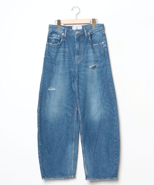Curensology（カレンソロジー） デニムパンツ 40 ブルー レディース