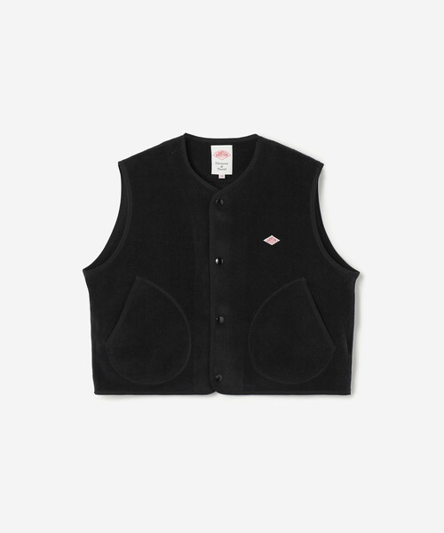 DANTON 黒 ダウンベスト サイズ36 Danton（ダントン） ベスト 36 ブラック レディース : ZOZOTOWN Yahoo