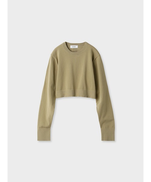 「MIESROHE」 長袖ニット FREE ネイビー レディース_画像8