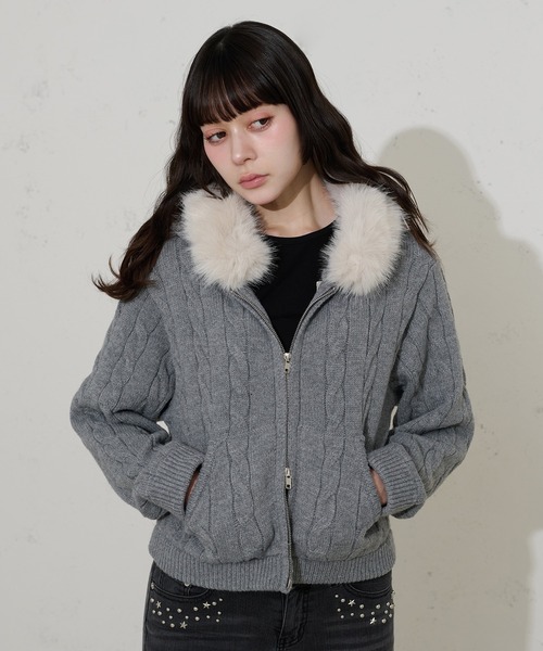 micoameri ファーフーディー 去年人気すぎて1分で完売した ファーフーディー🥰 今季は新色も加わり