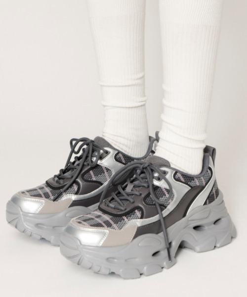 SLY（スライ） スニーカー 「2026SS新作」AIR CORE KNIT SNEAKER