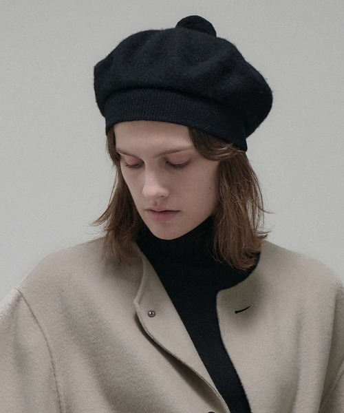 ROBERT MACKIE（ロバートマッキー） 帽子 ベレー帽 MACKIE | ポンポン