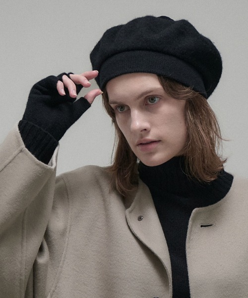 ROBERT MACKIE（ロバートマッキー） 帽子 ベレー帽 MACKIE | ポンポン