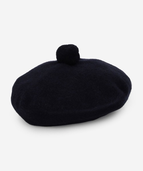 ROBERT MACKIE（ロバートマッキー） 帽子 ベレー帽 MACKIE | ポンポン