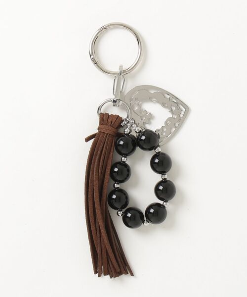 チャーム オリジナルバッグチャーム ブラウン×ハート「JC4936