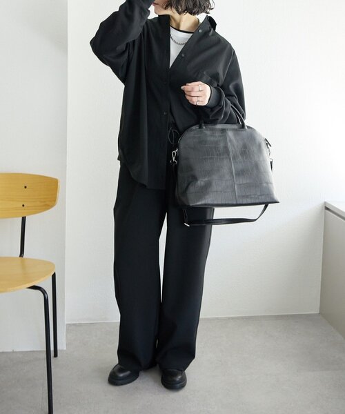 ear PAPILLONNER（イア パピヨネ） ボストンバッグ 「本革/2way/A4