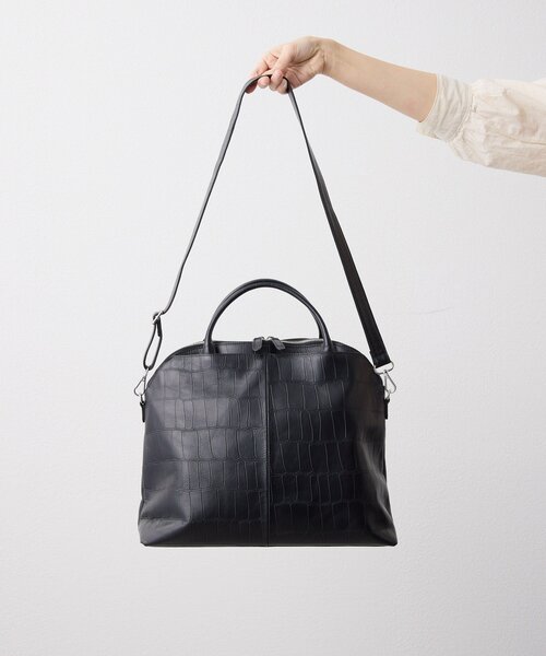 ear PAPILLONNER（イア パピヨネ） ボストンバッグ 「本革/2way/A4