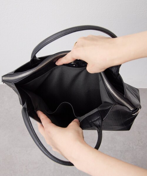 ear PAPILLONNER（イア パピヨネ） ボストンバッグ 「本革/2way/A4