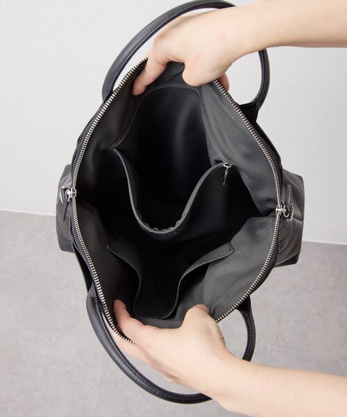 ear PAPILLONNER（イア パピヨネ） ボストンバッグ 「本革/2way/A4