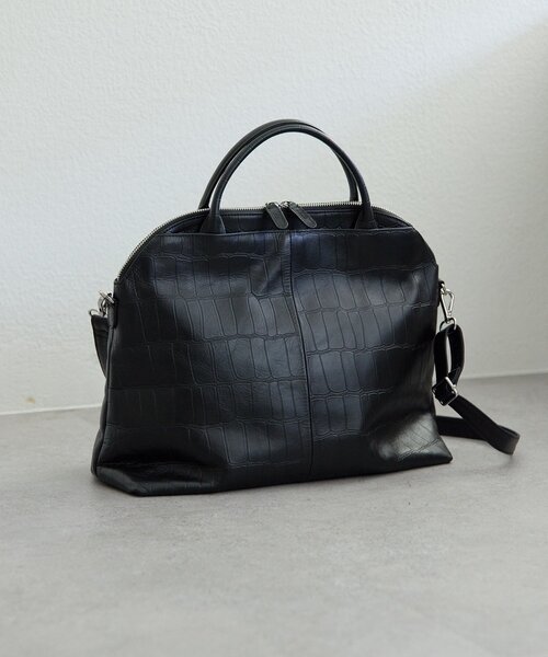 ear PAPILLONNER（イア パピヨネ） ボストンバッグ 「本革/2way/A4