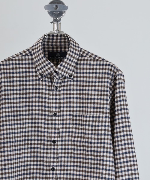 試着のみ★R.H. VINTAGE チェックネルシャツ 長袖 XS Ree&Mee シャツ チェック ネルシャツ 起毛 長袖 シャツ メンズ