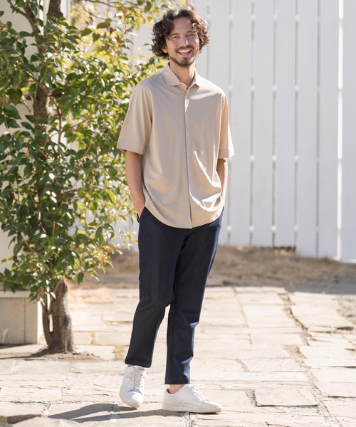 「CALL&RESPONSE」 半袖シャツ 1 ベージュ メンズ_画像5