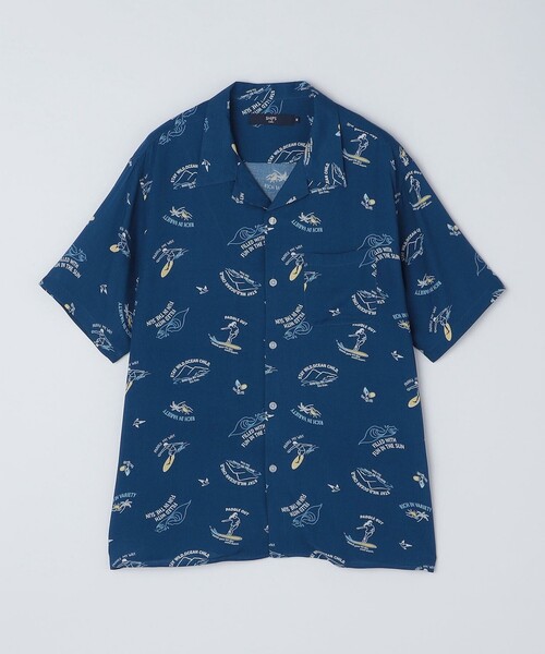 「SHIPS Colors」 半袖シャツ X-LARGE ライトグレー メンズ_画像6