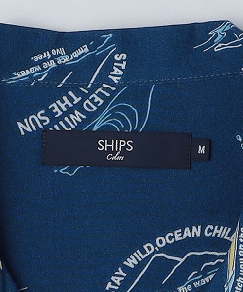 「SHIPS Colors」 半袖シャツ X-LARGE ライトグレー メンズ_画像9